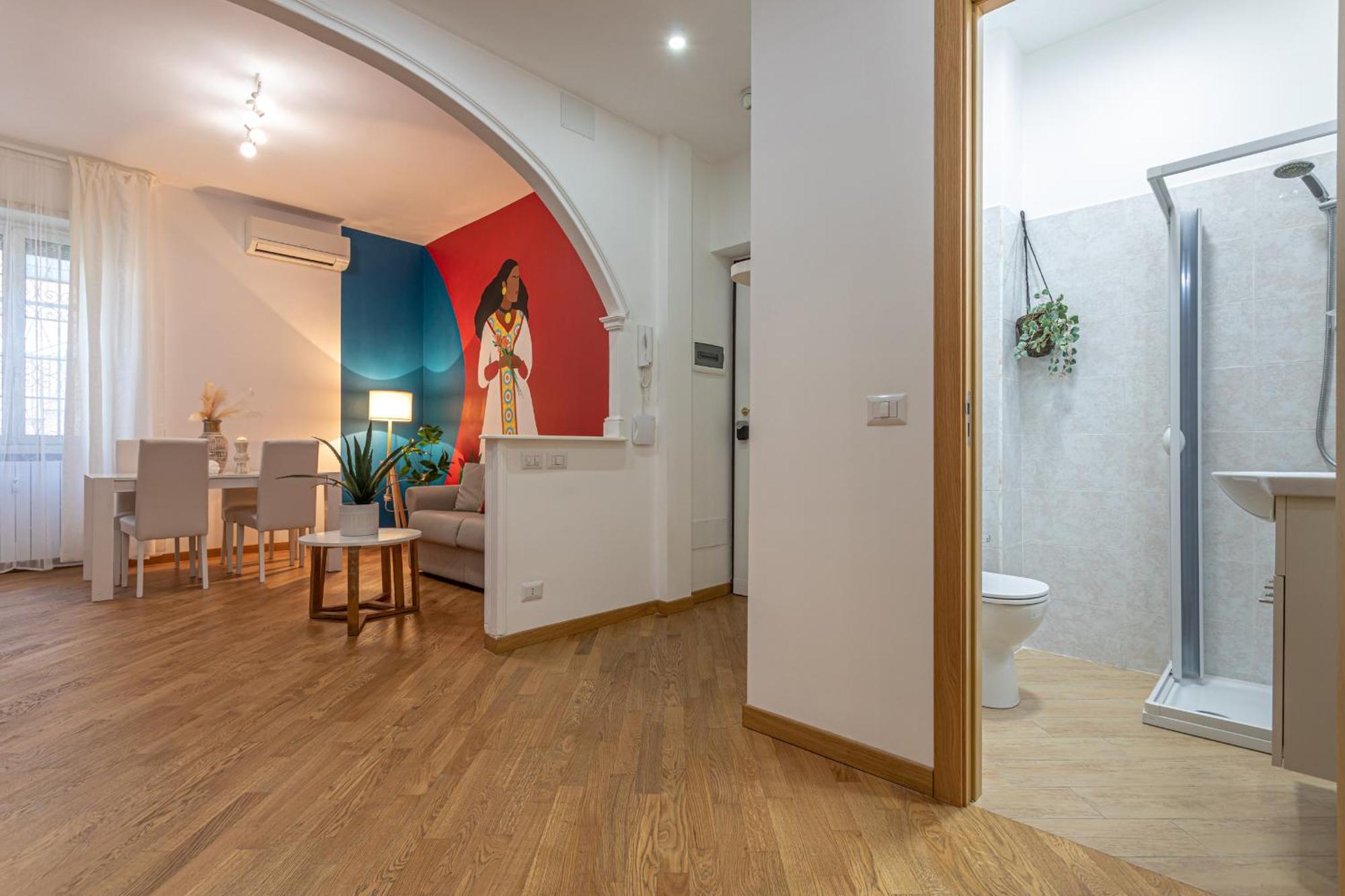Apartament Casa Abeba A Torre Maura Rzym Zewnętrze zdjęcie